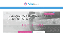 Desktop Screenshot of internationalmilkbank.com